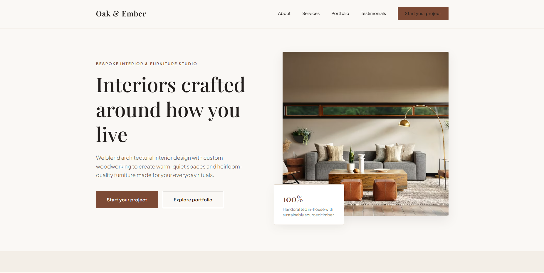 Tier 2 - Business website screenshot